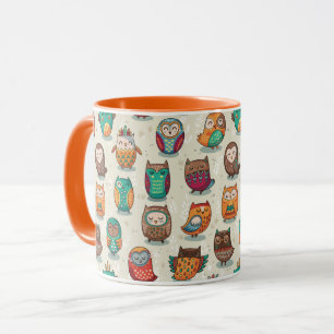 Mug Motif de la Chouette
