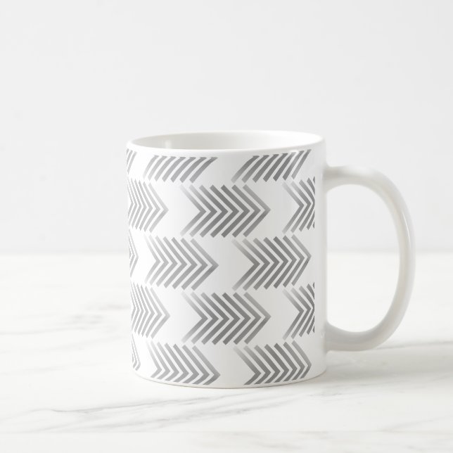 Mug Motif de la flèche de la tribu gris (Droite)