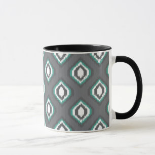 Mug motif de la tribu rétro-ikat