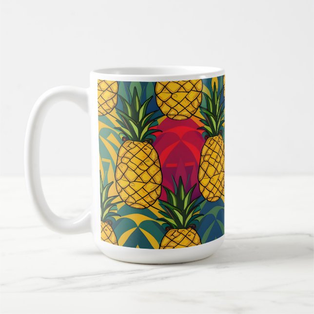 Mug Motif de l'ananas  (Gauche)