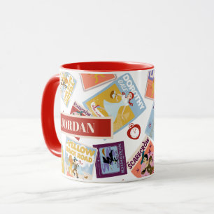 Mug Motif de lancer avec impression de personnage du M