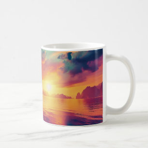 Mug Motif de l'épic red sunset