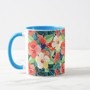 Mug Motif de l'Hibiscus coloré