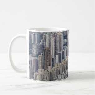 Mug Motif de l'immeuble d'appartements de Hong Kong
