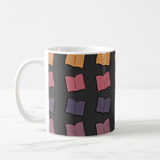 Mug Motif de livre (Gauche)