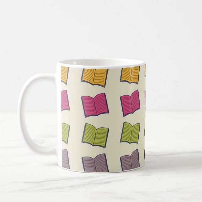 Mug Motif de livre (Gauche)