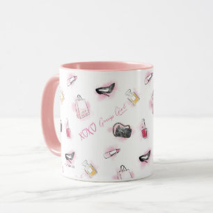 Mug Motif de maquillage pour filles Gossip