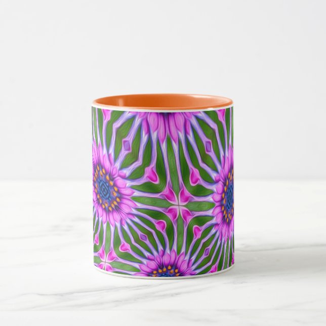 Mug Motif de marguerite esthétique (Centre)