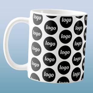Mug Motif de marque commerciale de logo simple