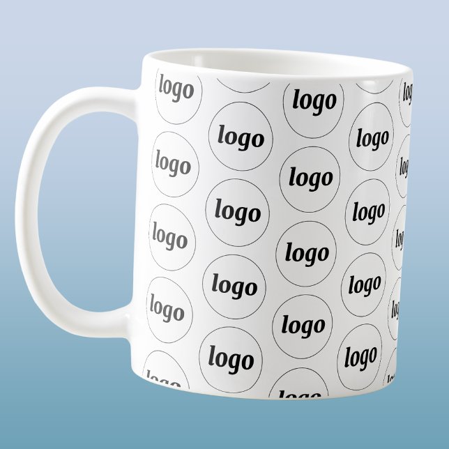 Mug Motif de marque commerciale de logo simple (Créateur téléchargé)