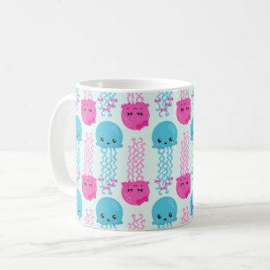 Mug Motif de méduses, Mignonne méduse, Sea Animaux