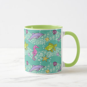 Mug Motif de mer d'été