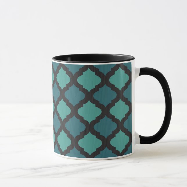 Mug Motif de mosaïque dans le style arabe (Droite)