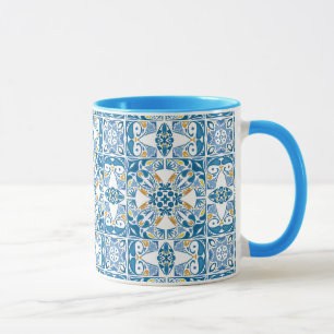 Mug Motif de mosaïque portugaise