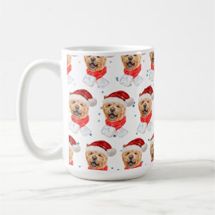 Mug Motif de Noël de chien Chow Chow mignon