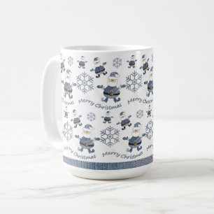 Mug Motif de Noël de Cute Denim Christmas
