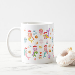 Mug Motif de Noël de la sirène