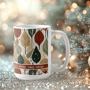 Mug Motif de Noël Earth Tones #5 ID1009