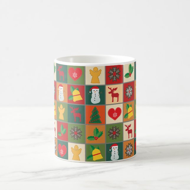 Mug Motif de Noël festif (Centre)