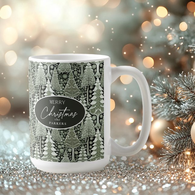 Mug Motif de Noël Green Earth #6 ID1009 (Créateur téléchargé)