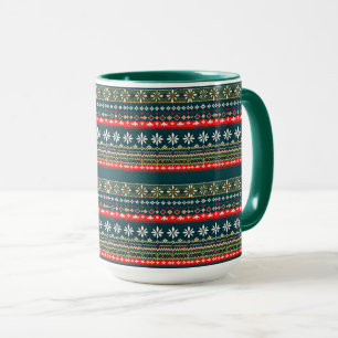 Mug motif de Noël nordique