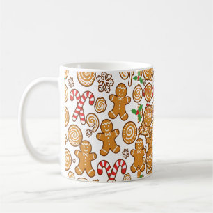 Mug Motif de Noël pour biscuits au pain d'épice