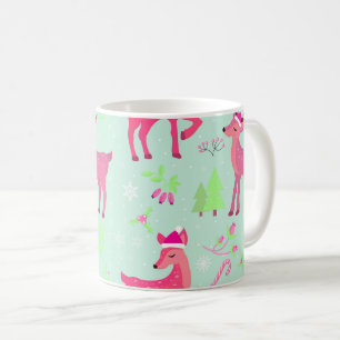 Mug Motif de Noël Reindeer