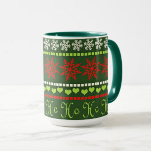 Mug Motif de Noël Répétitif Populaire