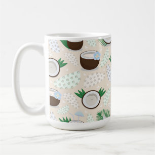 Mug Motif de noix de coco coloré