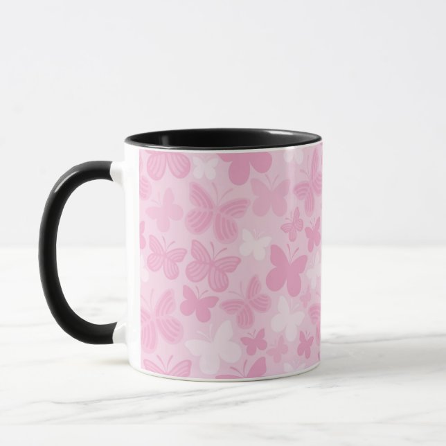 Mug Motif de papillon 2 (Gauche)