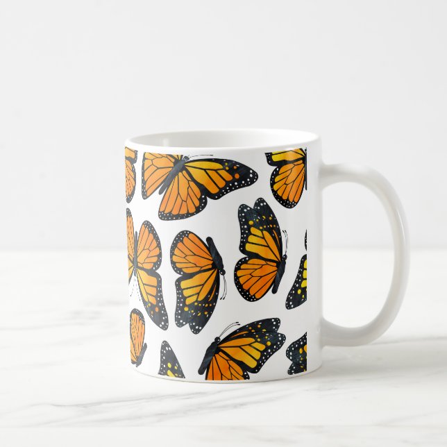 Mug Motif de papillon de monarque (Droite)