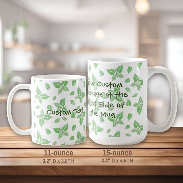 Mug Motif de papillon de monnaie (Créateur téléchargé)