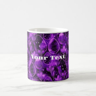 Mug Motif de Pâques gothique violet