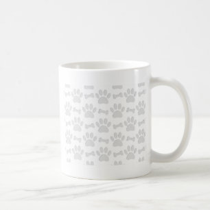 Mug Motif De Pâtes Et De Bones De Chien Coupé En Papie