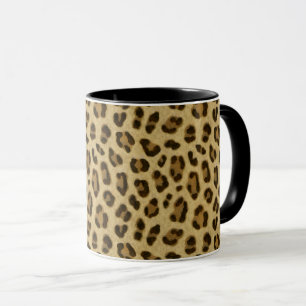 Mug Motif de peau Poster de animal léopard