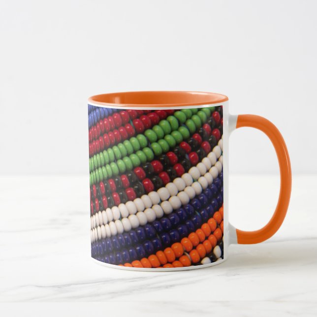 Mug Motif de perles tribales Massai (Droite)