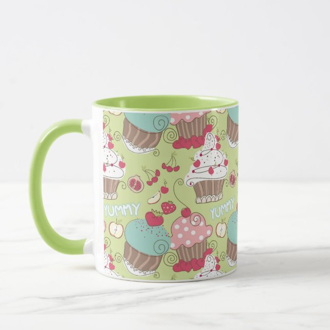 Mug Motif de petit gâteau (Gauche)
