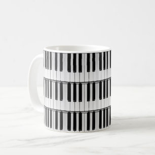 Mug Motif de piano