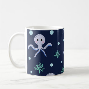 Mug Motif de Pieuvre Mignonne