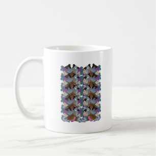 Mug Motif de pigeon tropical