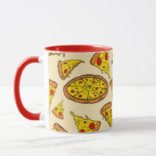 Mug Motif de pizza au fromage fondu