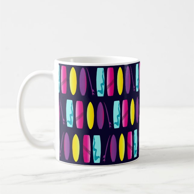 Mug Motif de planches (Gauche)