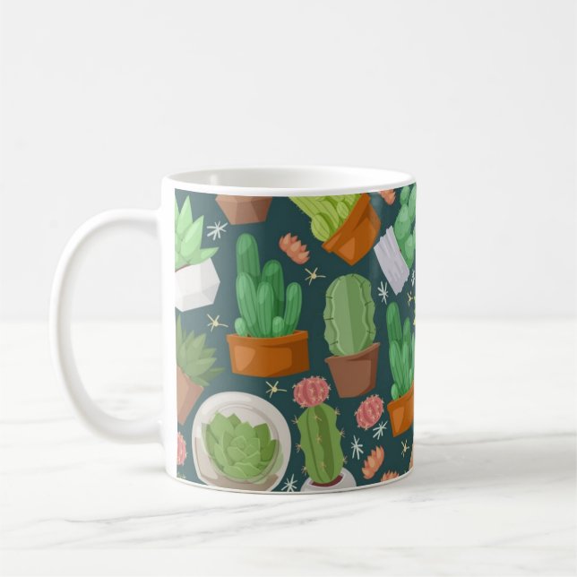 Mug Motif de plante (Gauche)