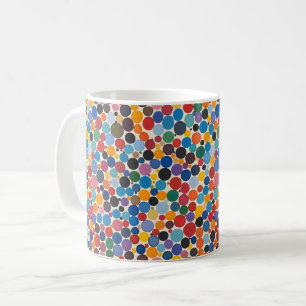 Mug Motif de points colorés