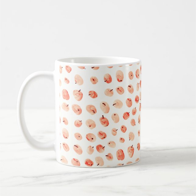 Mug Motif de pommes Red paradise (Gauche)