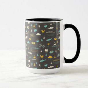 Mug Motif de Portland, Orégon