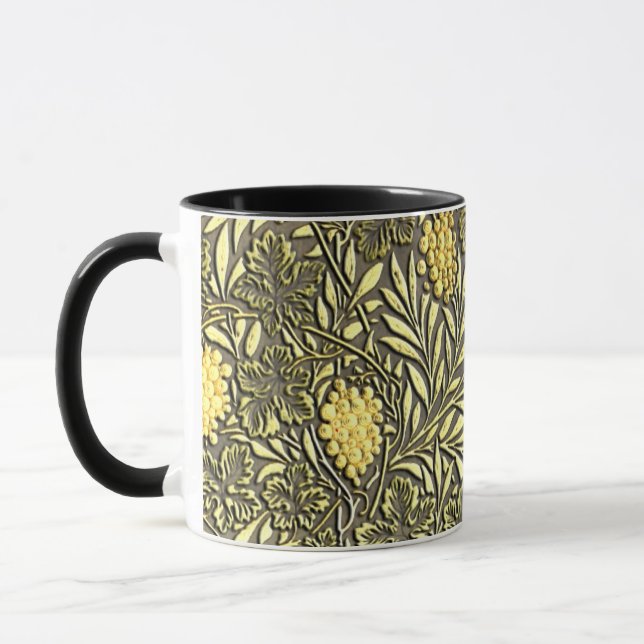 Mug Motif de raisins William Morris (Gauche)