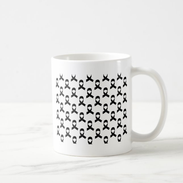 Mug Motif de ruban noir (Droite)