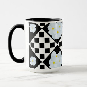 Mug Motif de sansy noir et blanc