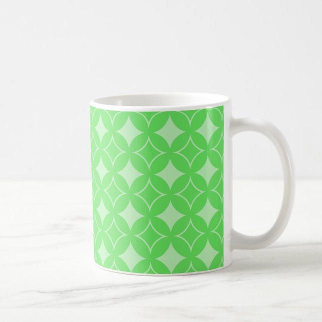 Mug Motif de shippo vert citron (Droite)
